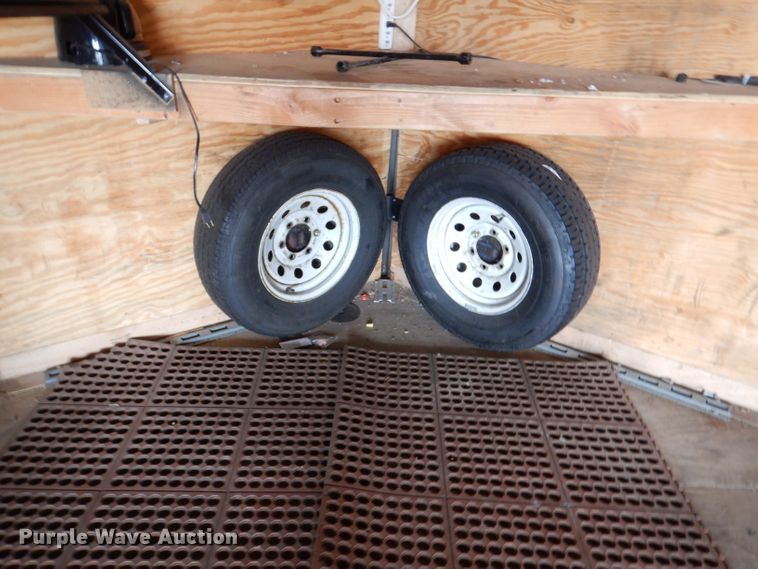 image for item DL8978 2008 Frontier 8524TAVN  enclosed cargo trailer