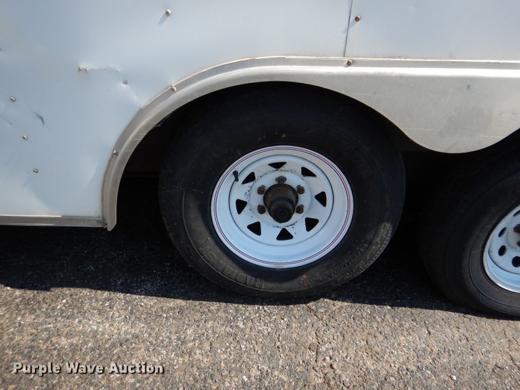 image for item DL8978 2008 Frontier 8524TAVN  enclosed cargo trailer