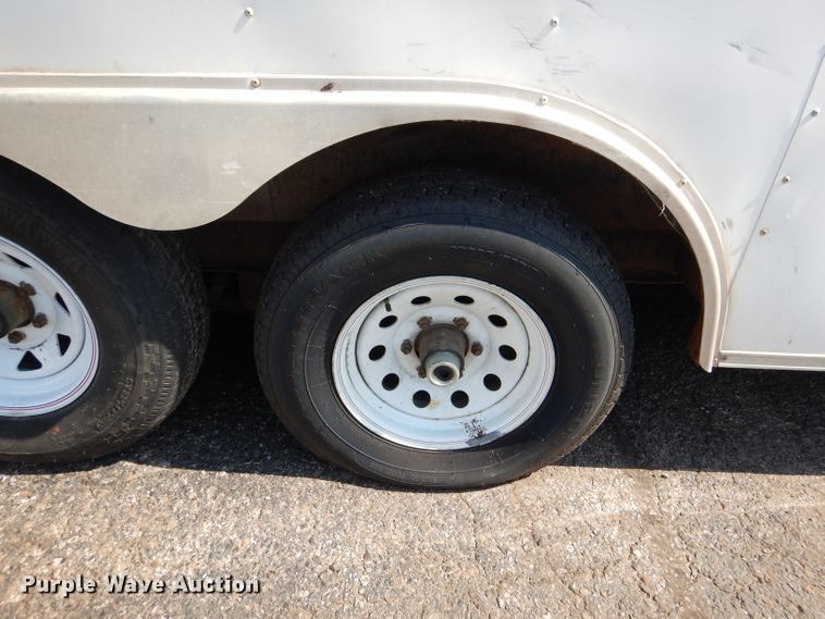 image for item DL8978 2008 Frontier 8524TAVN  enclosed cargo trailer