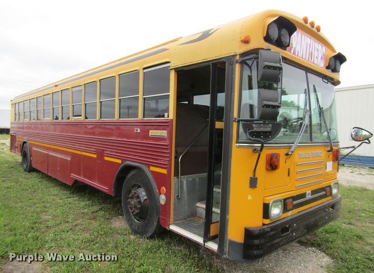 image for item EV9268 1998 Blue Bird All American  school bus
