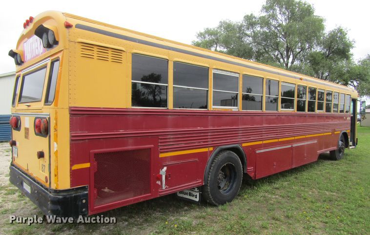 image for item EV9268 1998 Blue Bird All American  school bus