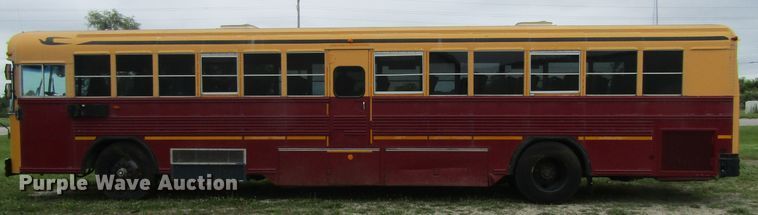 image for item EV9268 1998 Blue Bird All American  school bus