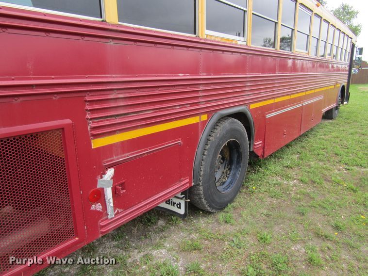 image for item EV9268 1998 Blue Bird All American  school bus