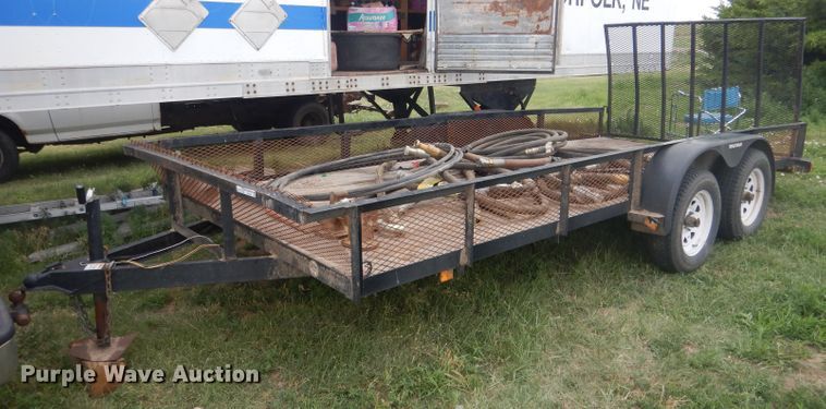 image for item FI9139 2018 Gator Tail Triple Crown  utility trailer