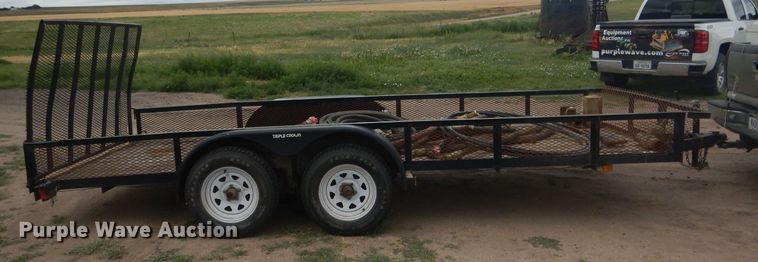 image for item FI9139 2018 Gator Tail Triple Crown  utility trailer