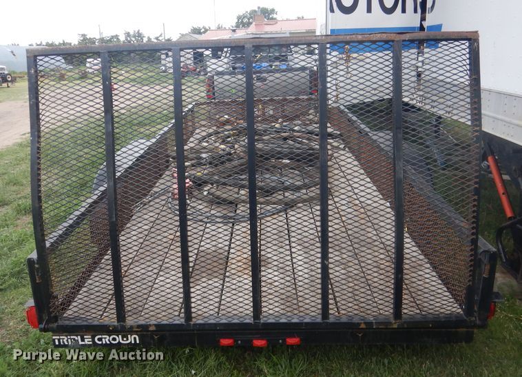 image for item FI9139 2018 Gator Tail Triple Crown  utility trailer