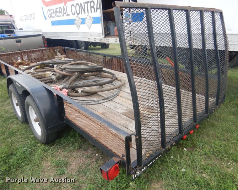 image for item FI9139 2018 Gator Tail Triple Crown  utility trailer