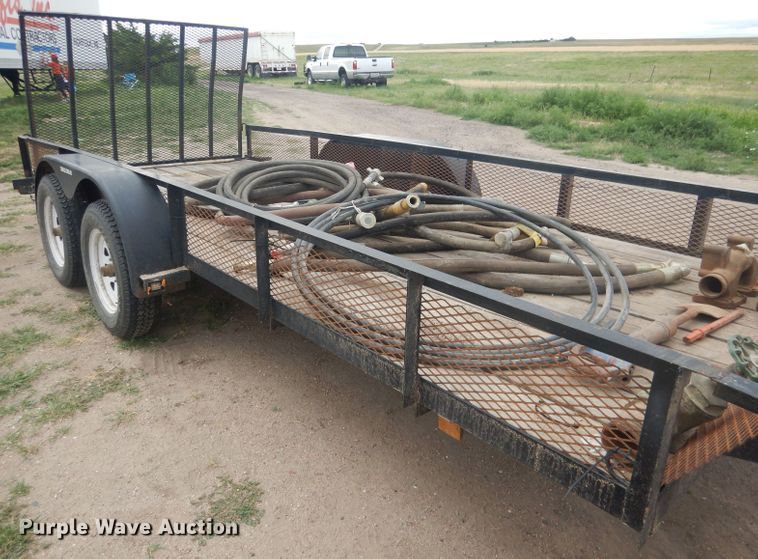 image for item FI9139 2018 Gator Tail Triple Crown  utility trailer