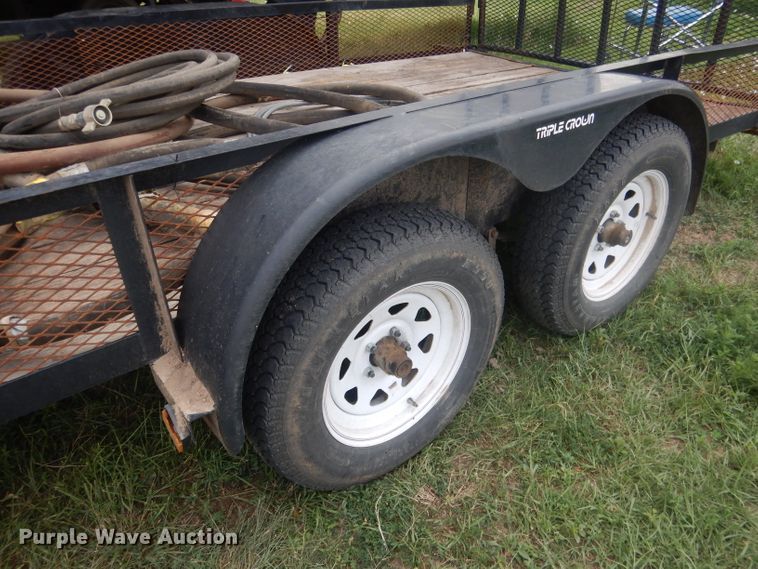 image for item FI9139 2018 Gator Tail Triple Crown  utility trailer