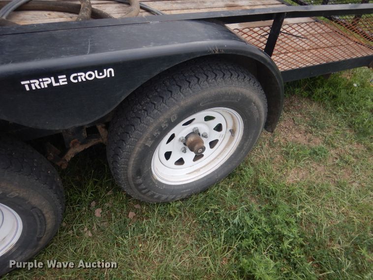 image for item FI9139 2018 Gator Tail Triple Crown  utility trailer