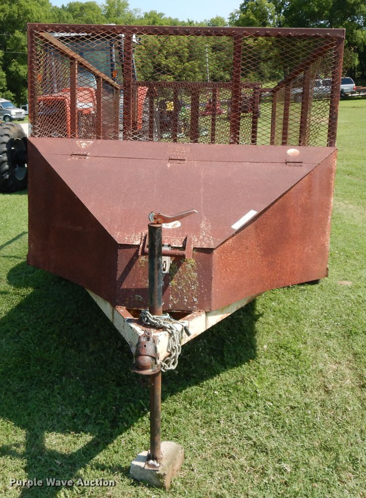 image for item HP9535 Shop built utility trailer