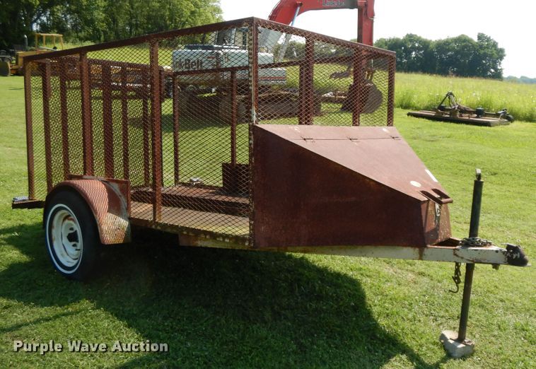 image for item HP9535 Shop built utility trailer