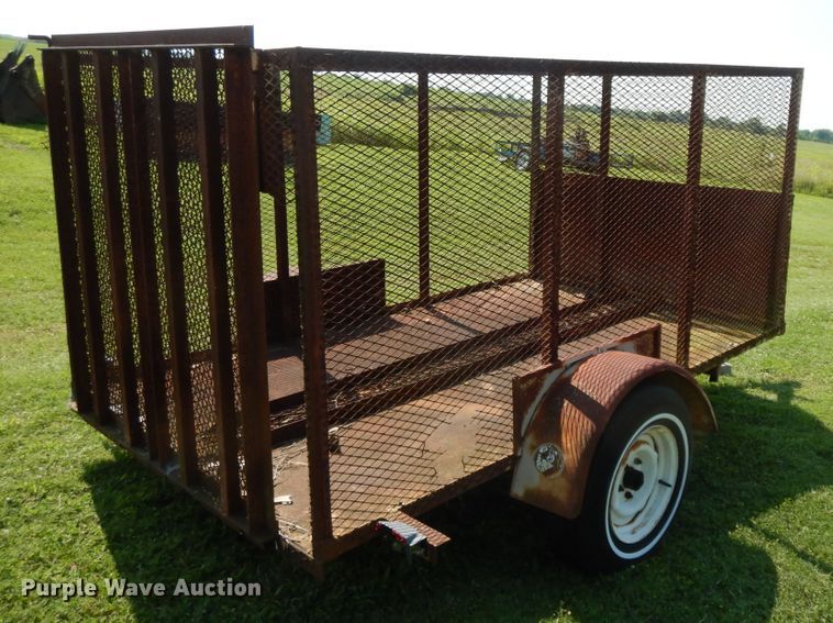 image for item HP9535 Shop built utility trailer