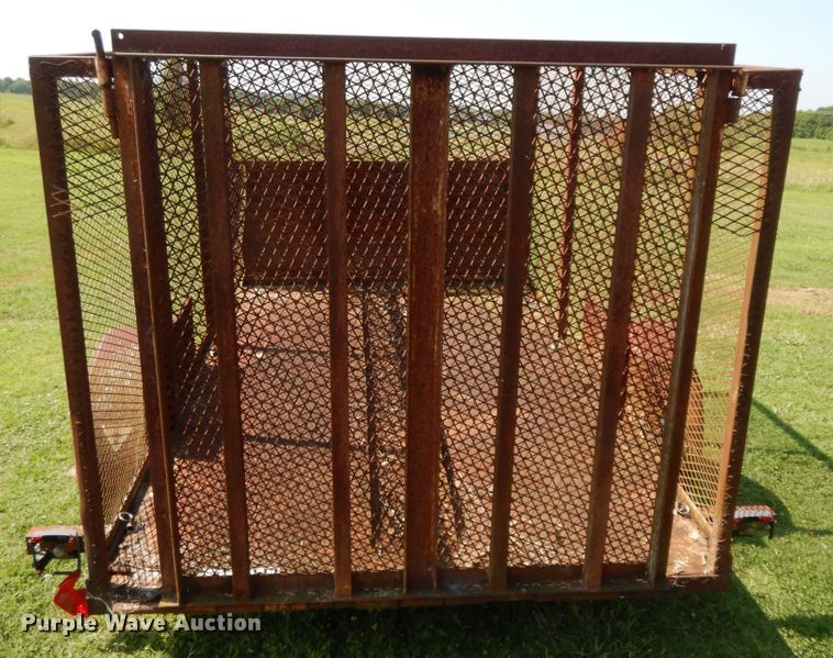 image for item HP9535 Shop built utility trailer