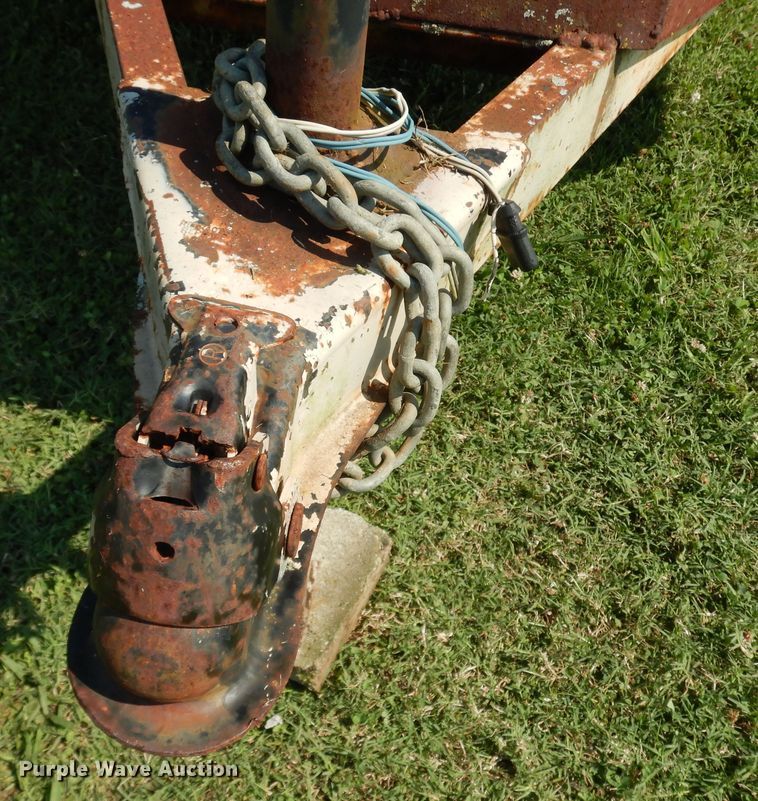 image for item HP9535 Shop built utility trailer