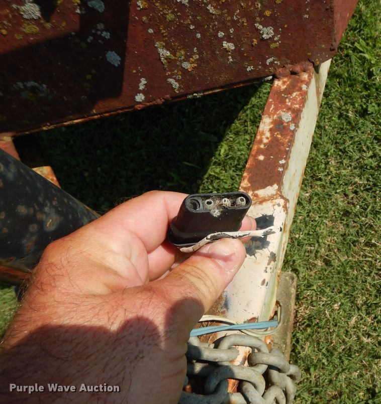 image for item HP9535 Shop built utility trailer