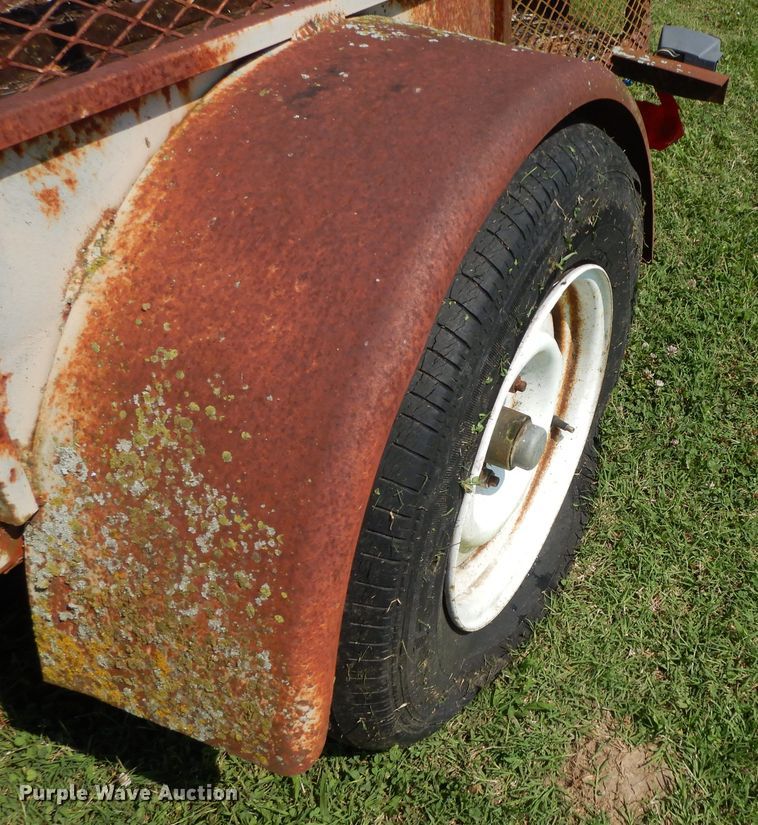 image for item HP9535 Shop built utility trailer