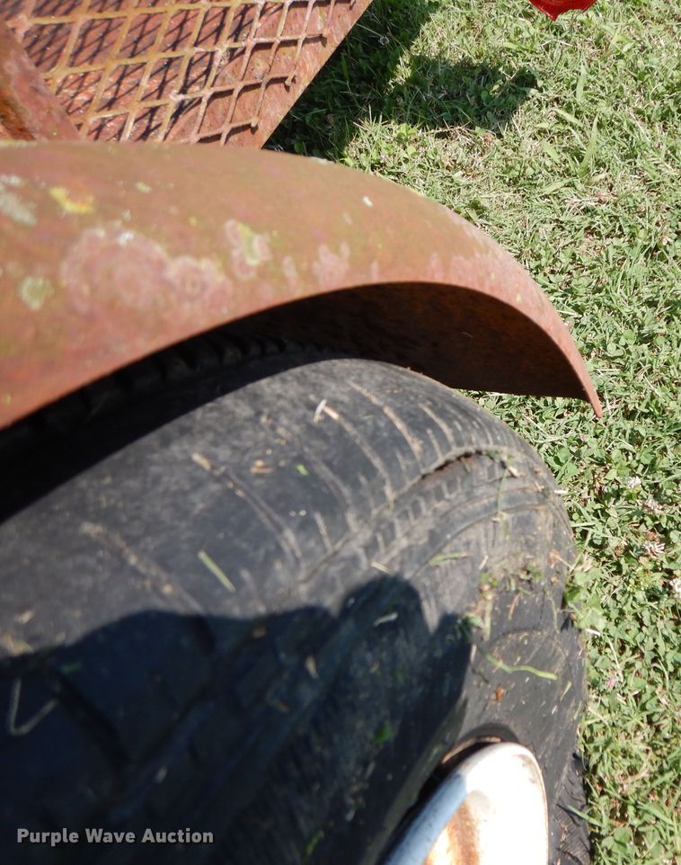 image for item HP9535 Shop built utility trailer