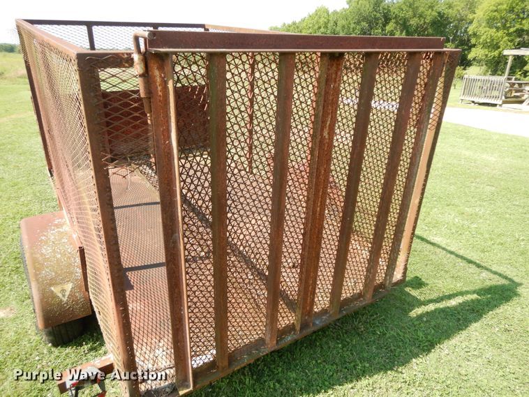 image for item HP9535 Shop built utility trailer