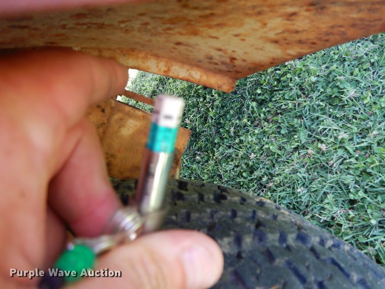 image for item HP9535 Shop built utility trailer