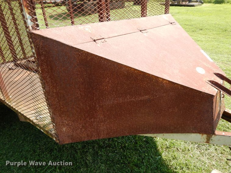 image for item HP9535 Shop built utility trailer