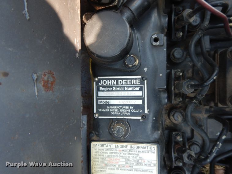 image for item HP9642 1999 John Deere 1600  commercial turf mower