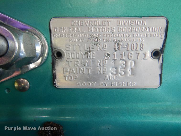 image for item IA9950 1947 Chevrolet Fleetmaster