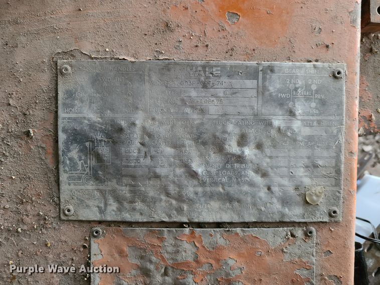 image for item IC9803 Yale G83P-GET-74  forklift