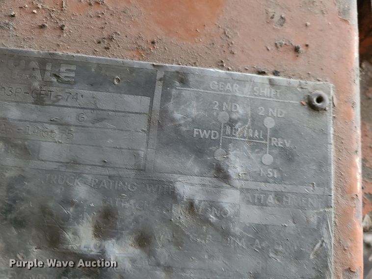 image for item IC9803 Yale G83P-GET-74  forklift