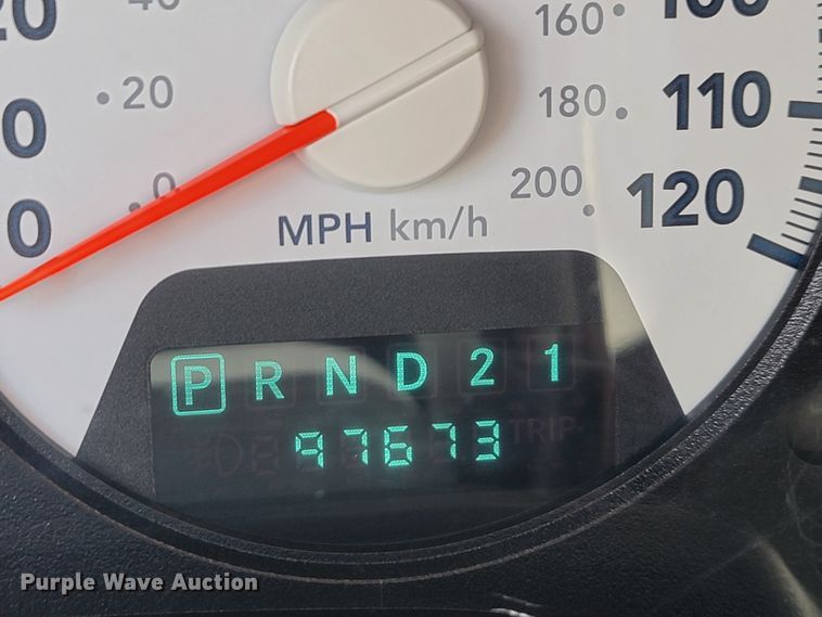 image for item IF9971 2008 Dodge Ram 1500  Quad Cab utility bed pickup truck