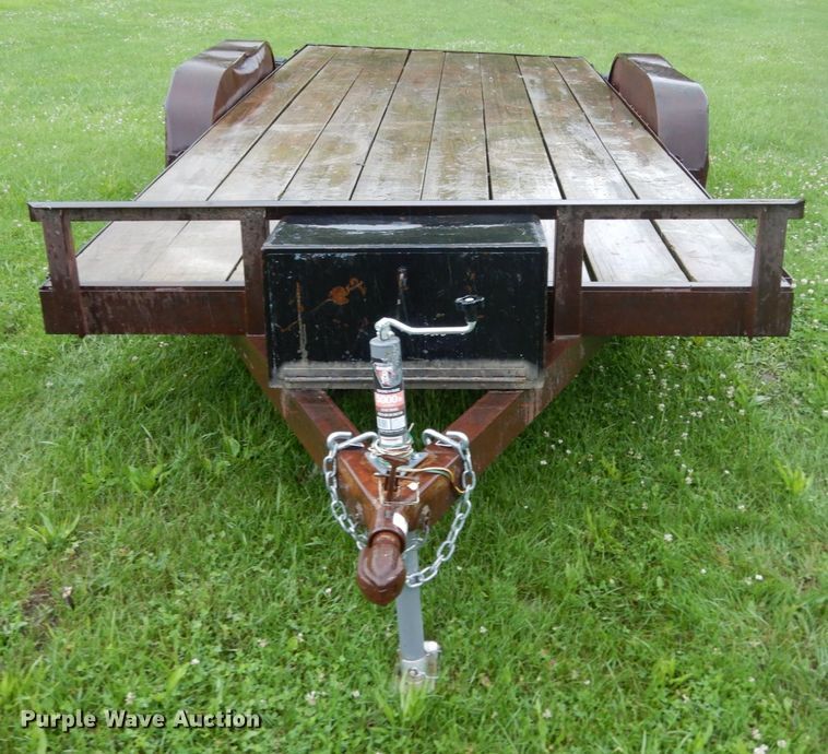 image for item II9575 Shop built utility trailer