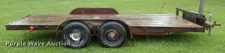 image for item II9575 Shop built utility trailer