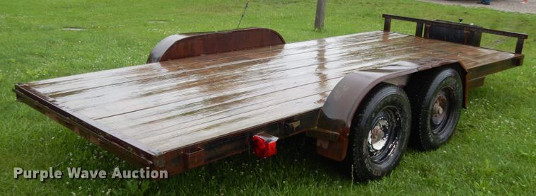 image for item II9575 Shop built utility trailer