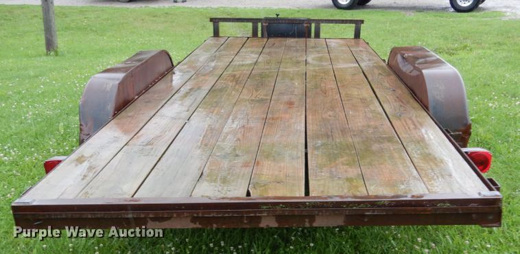 image for item II9575 Shop built utility trailer