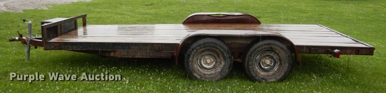 image for item II9575 Shop built utility trailer
