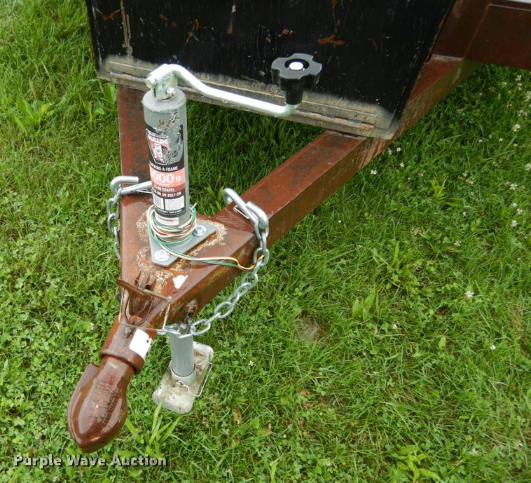 image for item II9575 Shop built utility trailer