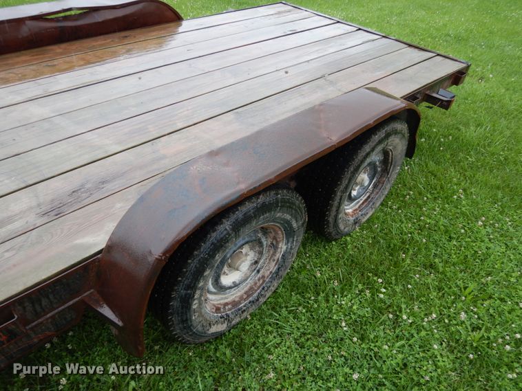 image for item II9575 Shop built utility trailer
