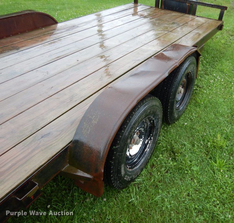 image for item II9575 Shop built utility trailer