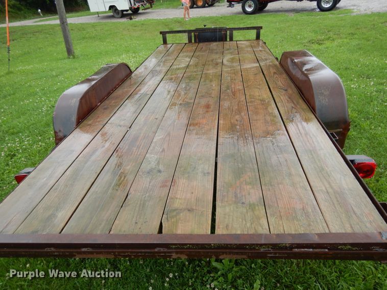 image for item II9575 Shop built utility trailer