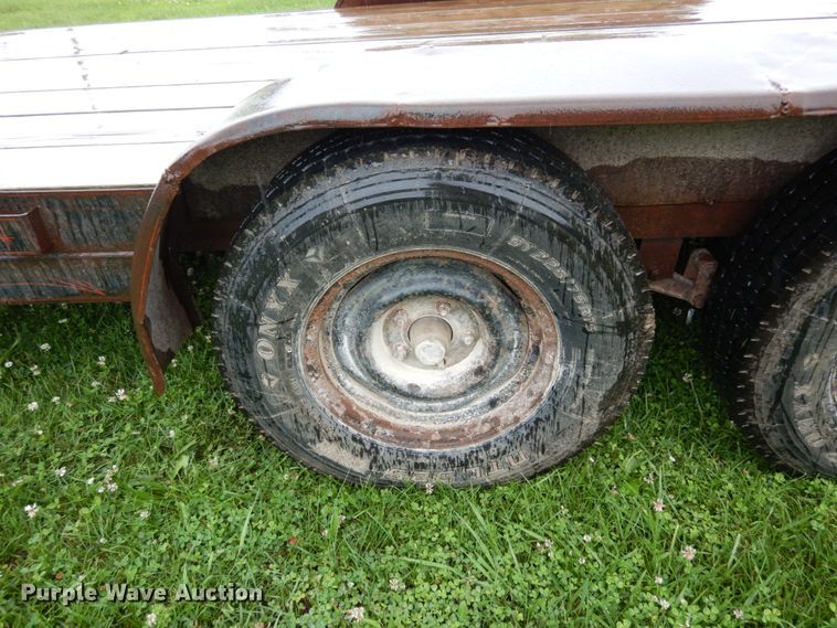 image for item II9575 Shop built utility trailer