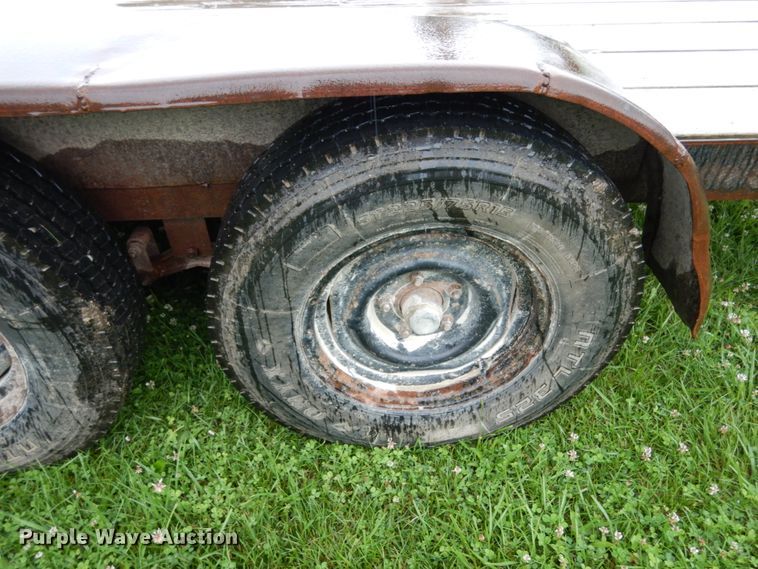 image for item II9575 Shop built utility trailer