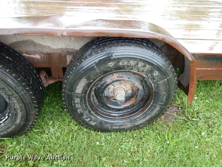 image for item II9575 Shop built utility trailer