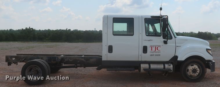 image for item IO9221 2012 International TerraStar  Crew Cab truck cab and chassis