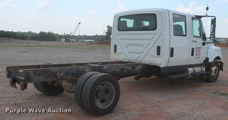 image for item IO9221 2012 International TerraStar  Crew Cab truck cab and chassis