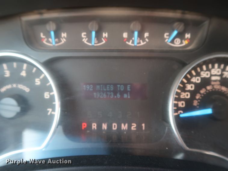 image for item IO9222 2014 Ford F150 XLT  SuperCab pickup truck