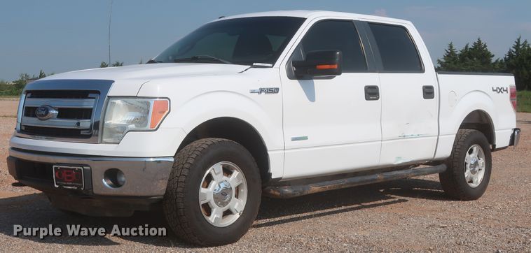 image for item IO9223 2014 Ford F150 XLT  SuperCrew pickup truck
