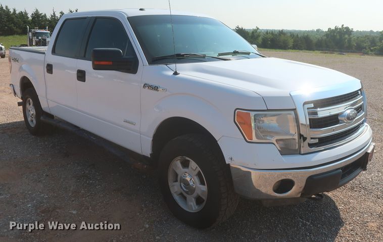 image for item IO9223 2014 Ford F150 XLT  SuperCrew pickup truck