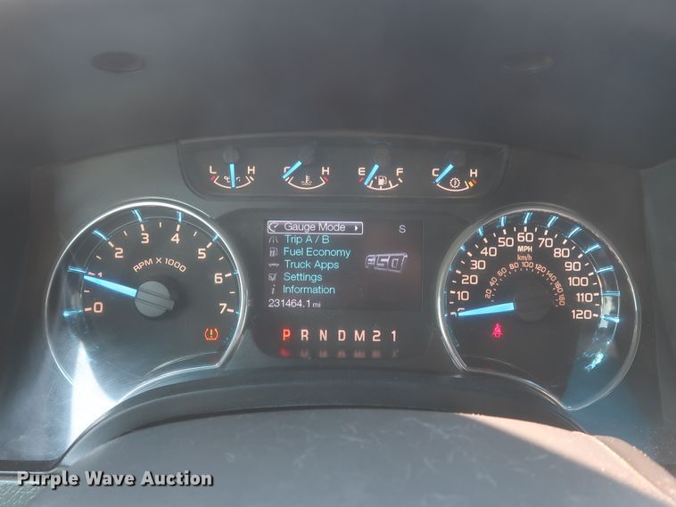 image for item IO9223 2014 Ford F150 XLT  SuperCrew pickup truck