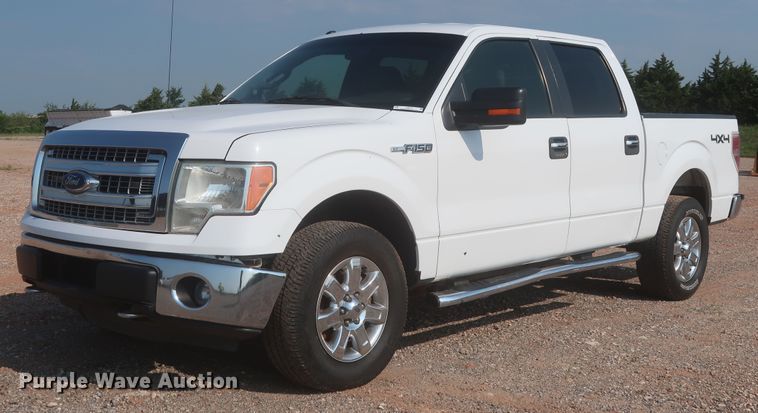 image for item IO9224 2014 Ford F150 XLT  SuperCrew pickup truck