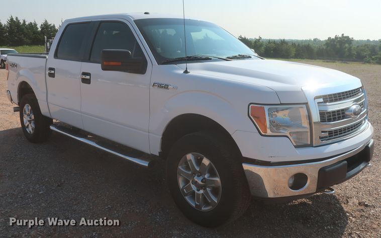 image for item IO9224 2014 Ford F150 XLT  SuperCrew pickup truck